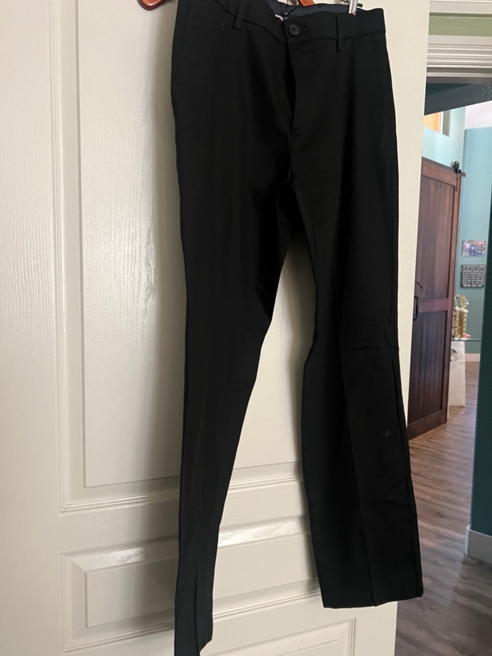 Dockers Men's Black Dress Pants - Slim Tailored Fit